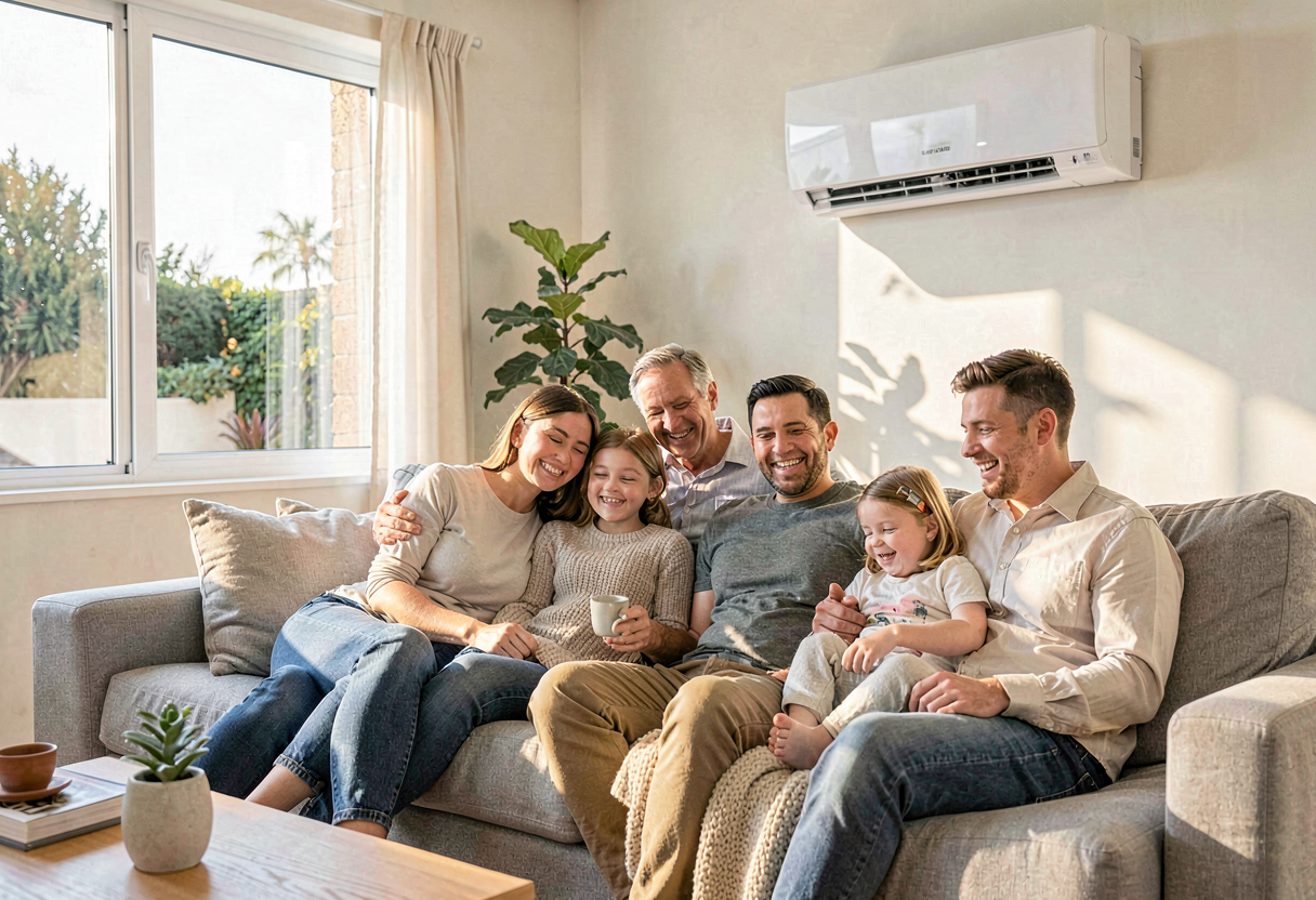 A comfortable, climate-controlled Melbourne home